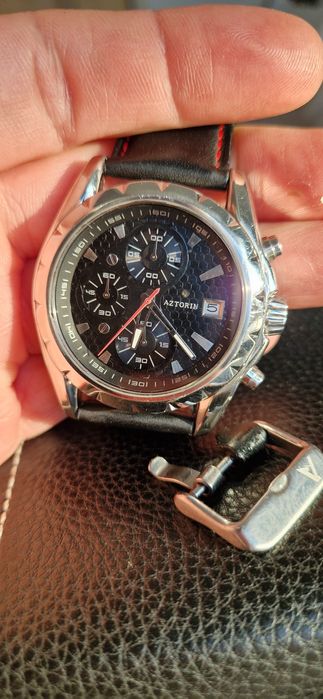 Zegarek Aztorin męski szafirowe szkło