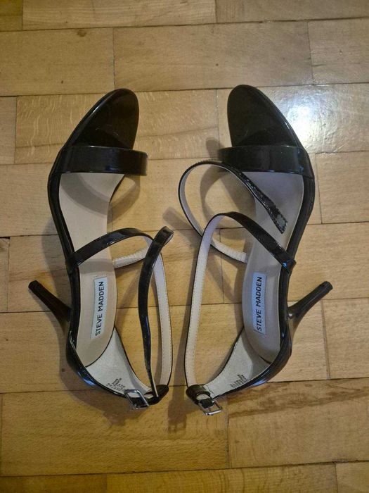 Szpilki czarne r. 37.5 - Steve Madden