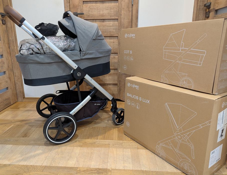 Wózek Cybex Balios  S Lux 2w1 Cot S Gondola + spacerówka