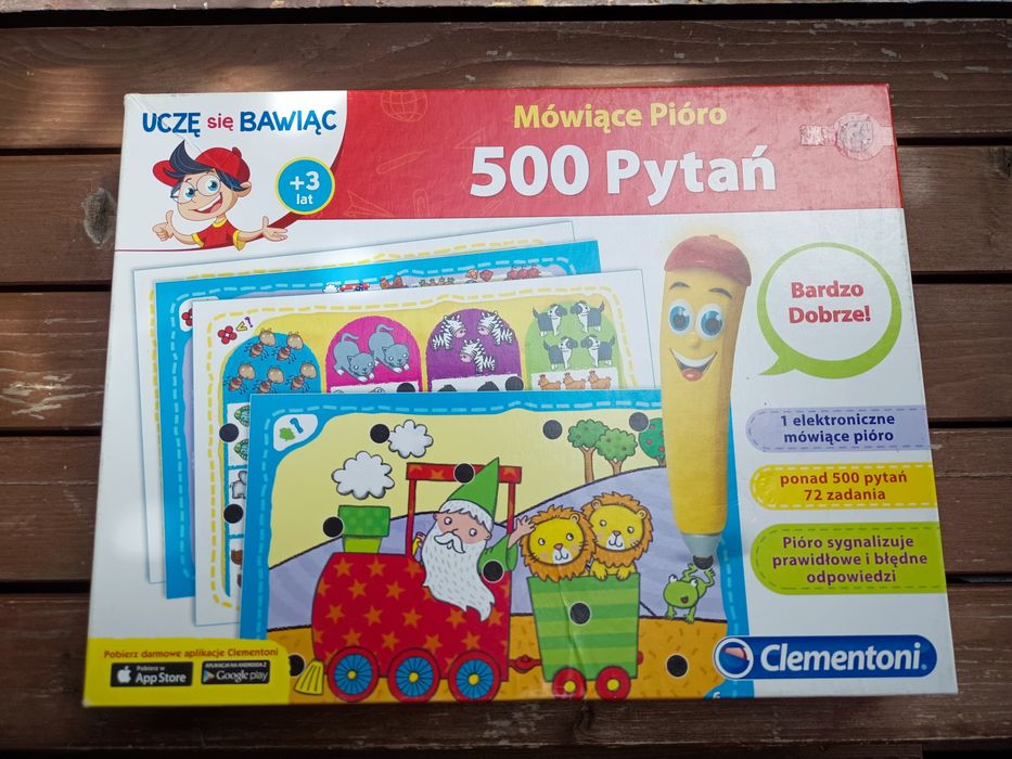 Mówiące pióro, 500 pytań, Uczę się bawiąc