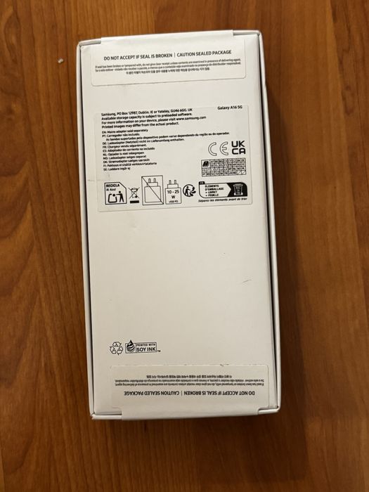 Samsung A16 5G na caixa selado