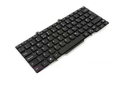 teclado dell latitude 7400, 5400, 5401, 5410 retroiluminado dual point