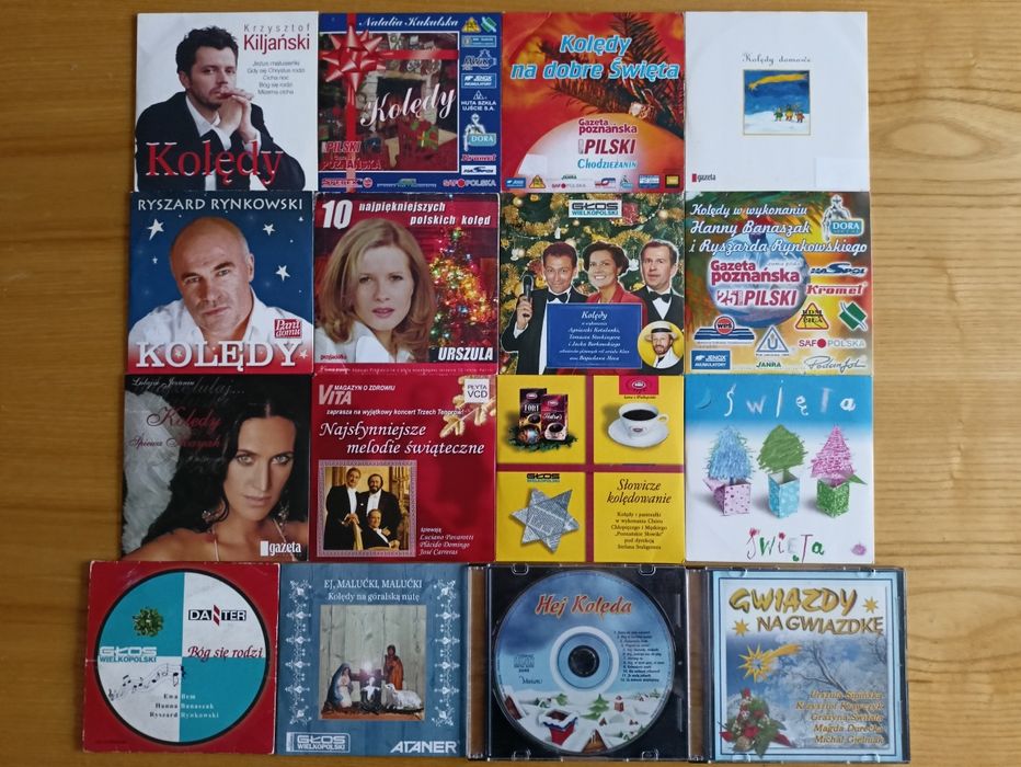 KOLĘDY na płytach CD