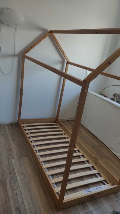 Cama infantil casinha montessori