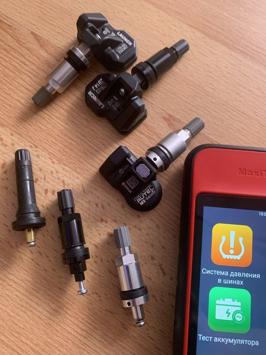 Датчики давления в колёсах TPMS Service для всех авто
