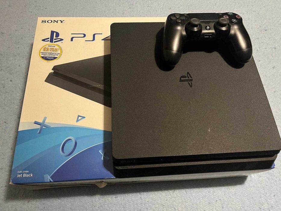 Playstation PS4 SLIM 500Gb (com 1 comando)