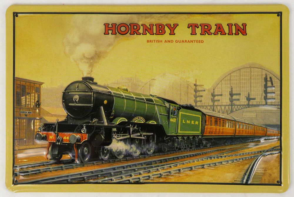 Conjunto de 5 gravuras em metal de modelos comboios eléctricos