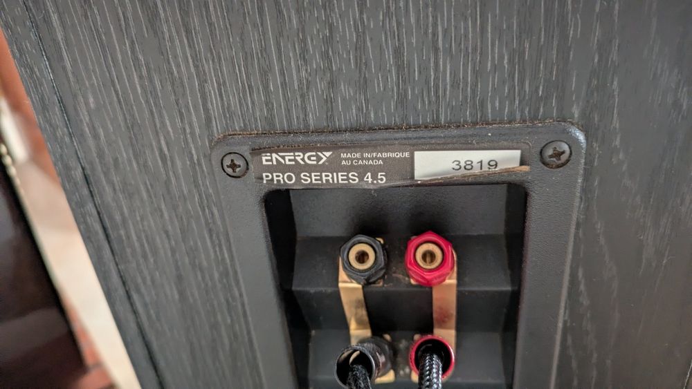 Colunas de Chão Energy Pro Series 4.5 (Made in Canada)
