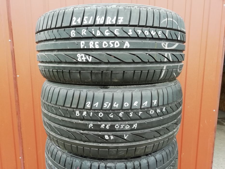 215/40 R17 87V - Bridgestone Potenza RE050A (1 sztuka)