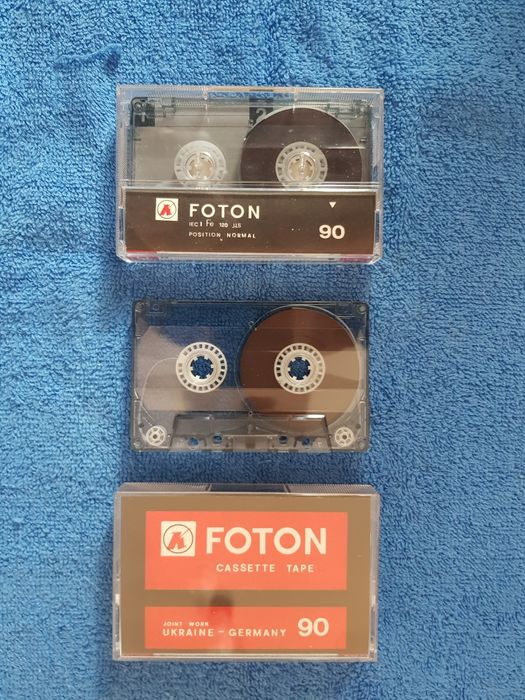 Аудіо касети нові