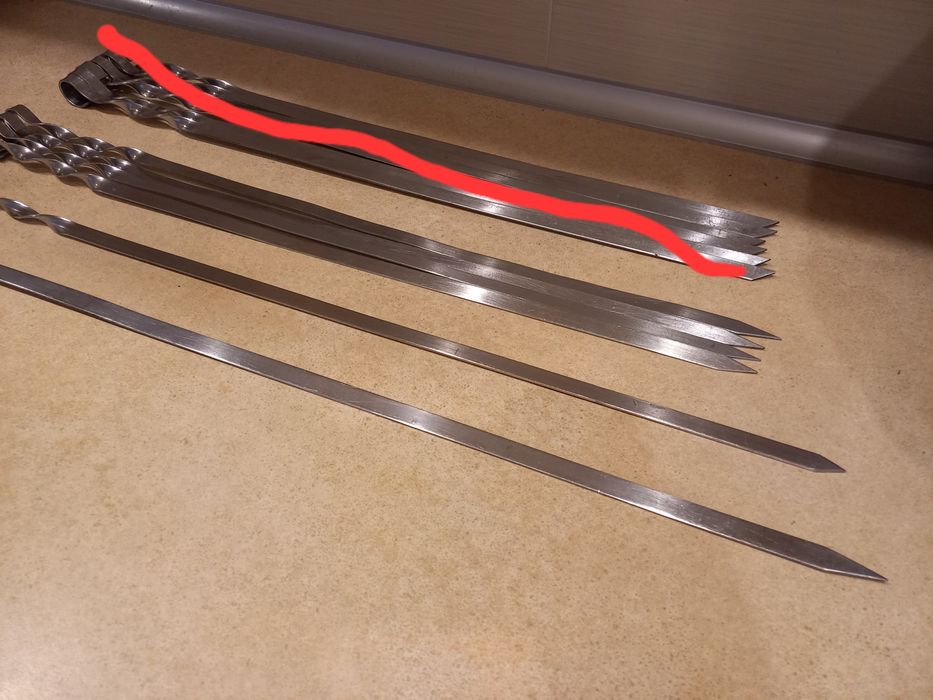 Шампур из нержавейки