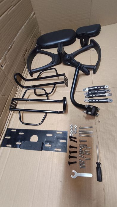 Fotelik dziecięcy na rower regulowany