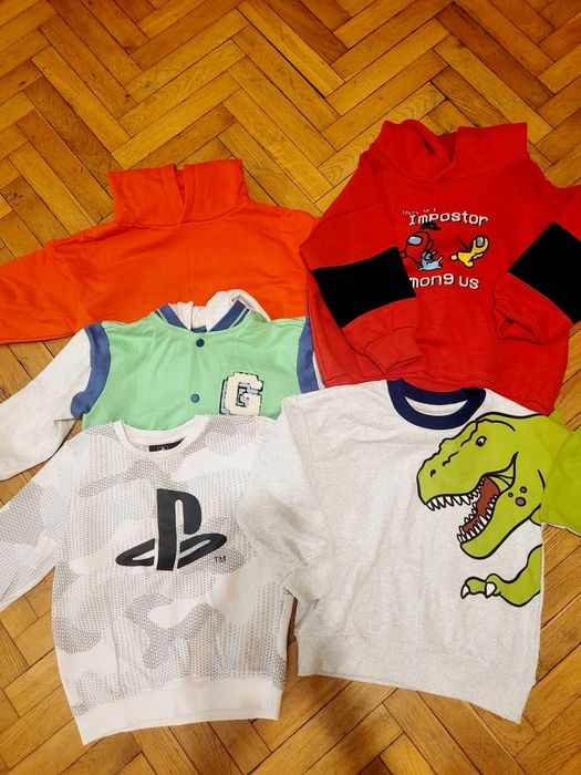5 bluz dla chłopca 116