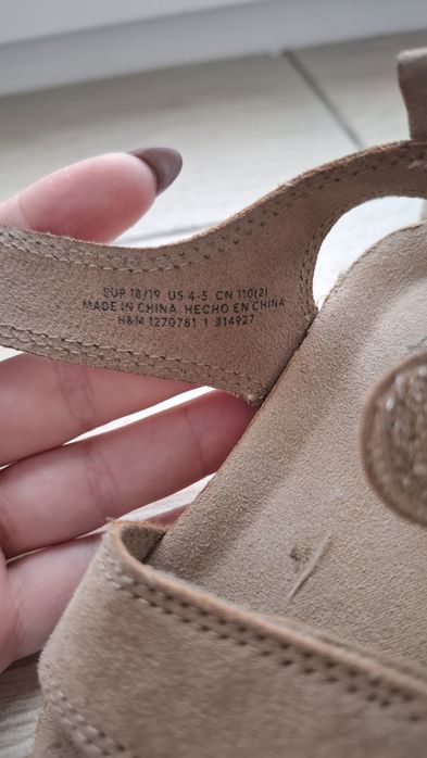 Босоніжки H&M, 18-19 р.