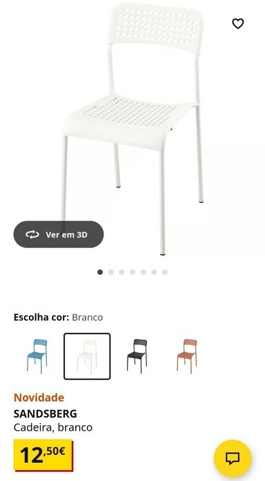 Cadeira Branca Ikea