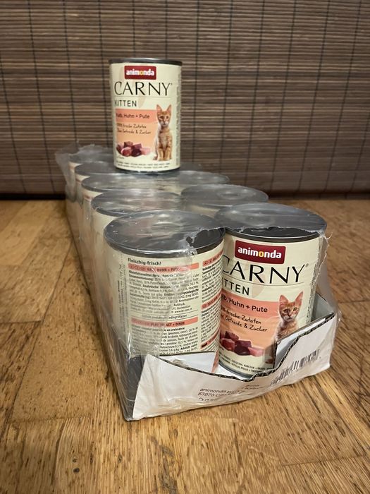 Animoda kitten 400g x 12 puszek mokra karma dla kotow pasztet pate