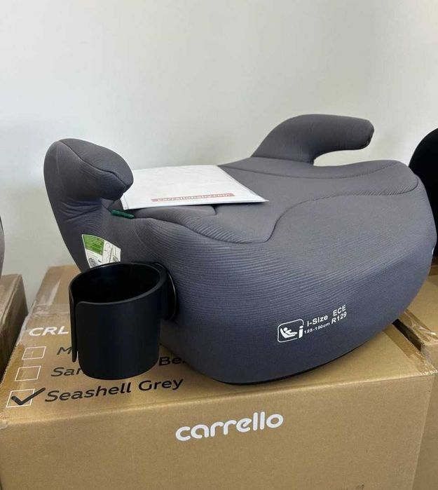 Автокрісло бустер з ISOFIX з направляючим ременем CARRELLO