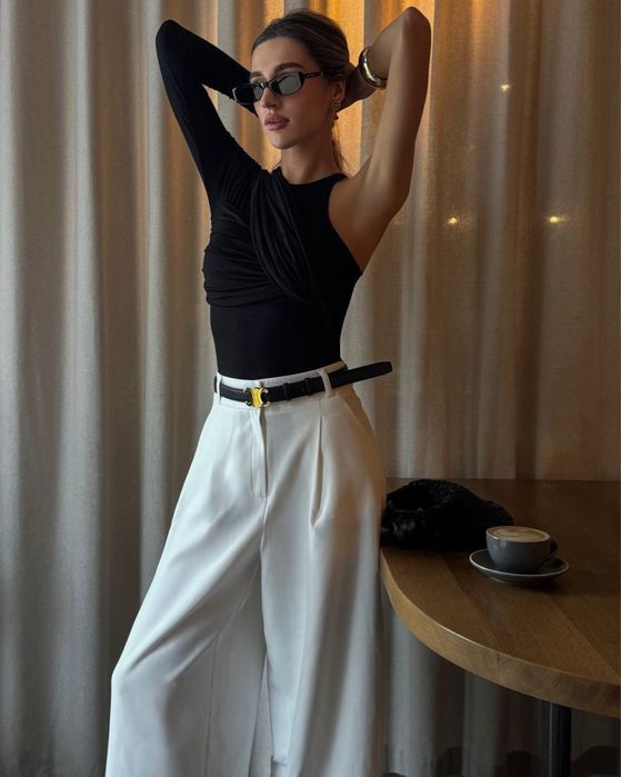 Боді на одне плече боді з хомутом боди женское боди