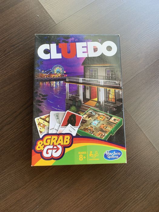 Jogo Cluedo Grab&Go Completo | Como Novo