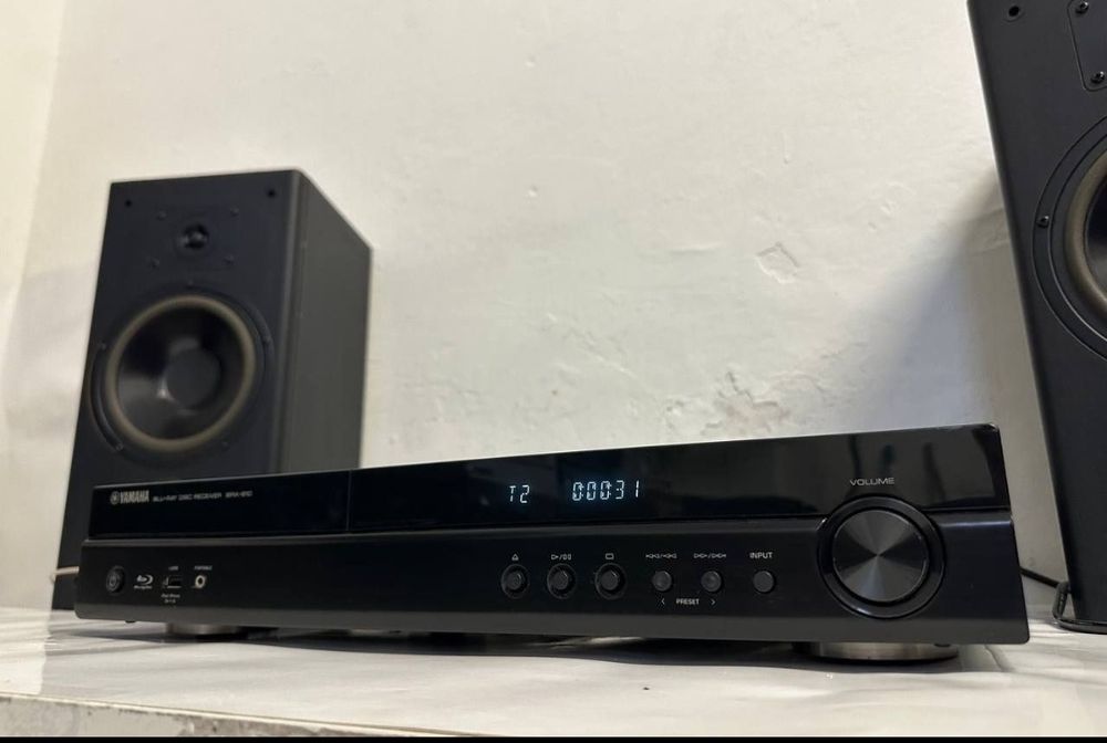 Wzmacniacz /DVD/ Kino Domowe Yamaha BRX-610, Bluray USB BD