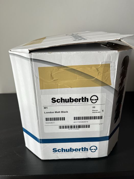 Capacete Schuberth M1 Novo Tamanho 55cm