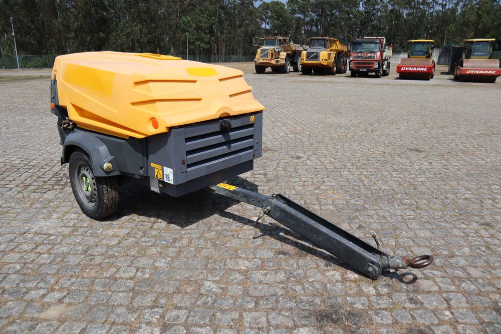 Atlas Copco XAS37 KD 2014 Compressor de Ar Rebocável