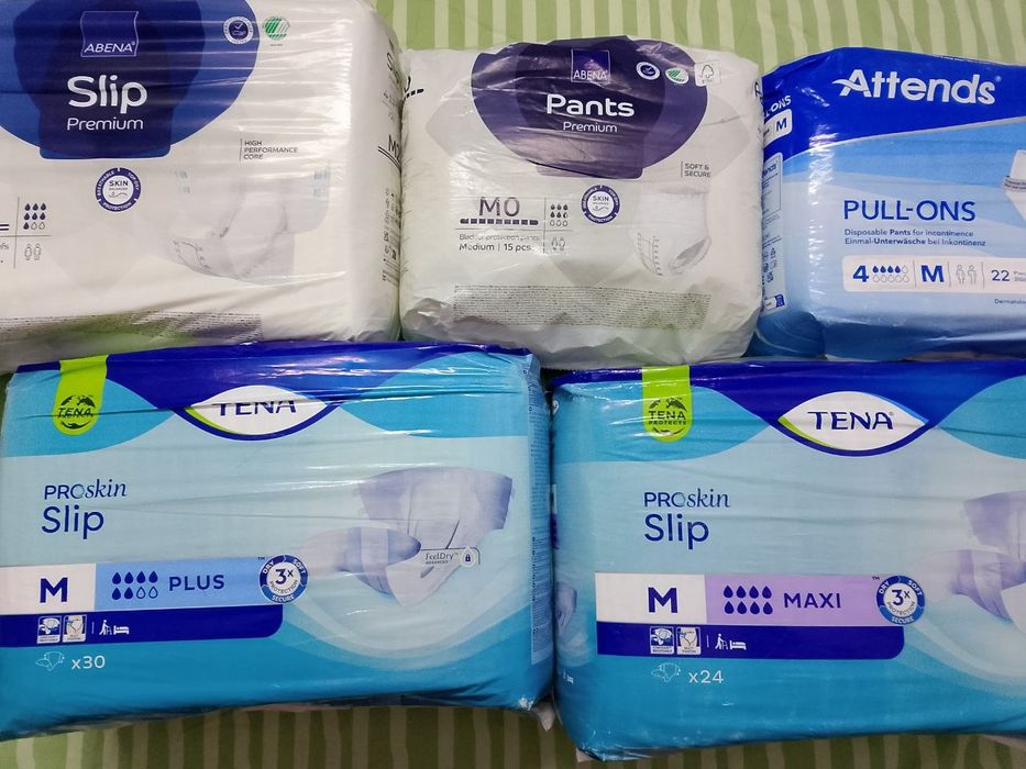 Підгузки для дорослих Tena M,Abena M,Attends M