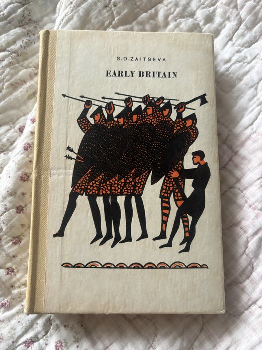 Early britain history in english ретро винтаж книга про историю британ