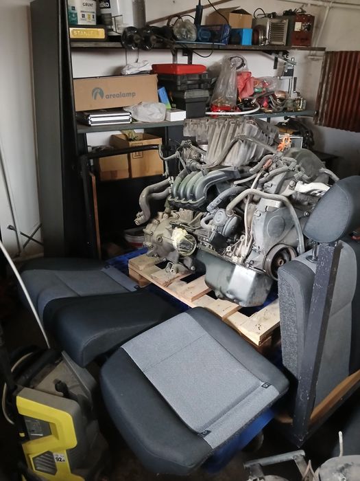 Silnik 1,4benz. BXW fabia 2 skrzynia, osprzęt