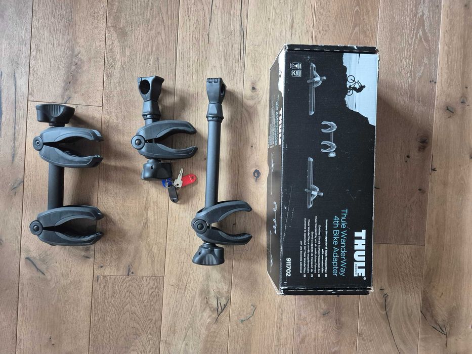 Thule bagażnik na klapę WanderWay VW + adapter na 4ty rower