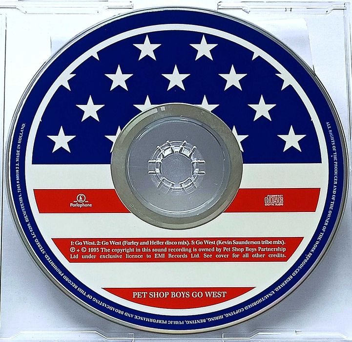 Pet Shop Boys – Go West MAXI SINGLE CD 1993