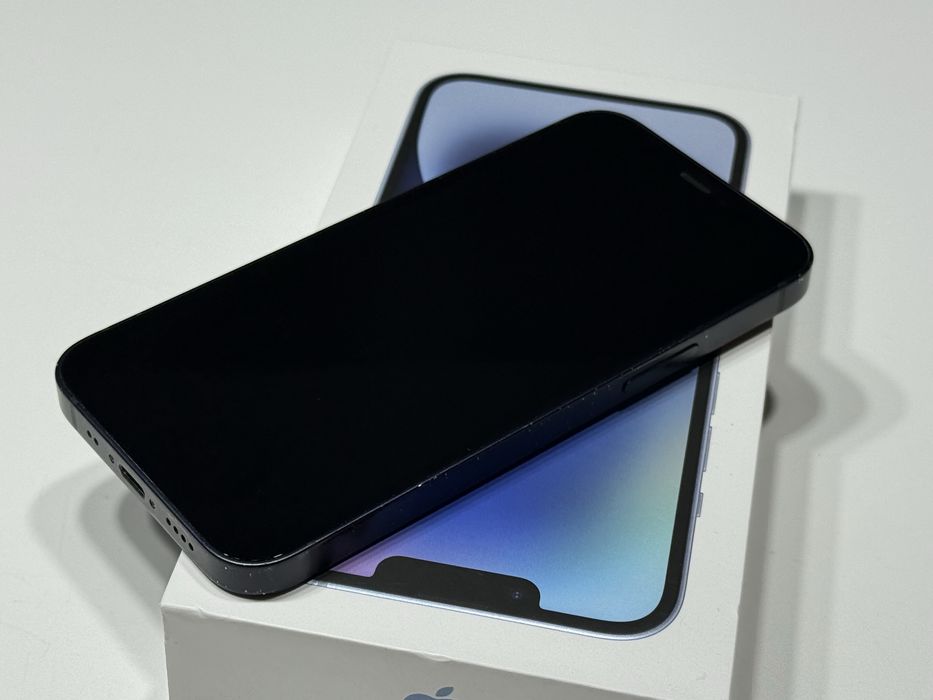 iPhone 12 mini 64 GB Czarny #BDB#Bateria 100%#Komplet #Apple#