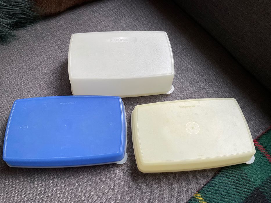 Conjunto de 3 Tupperware