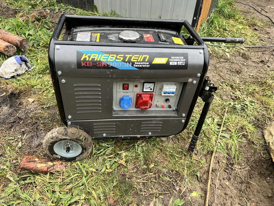 Agregat prądotwórczy - uszkodzony