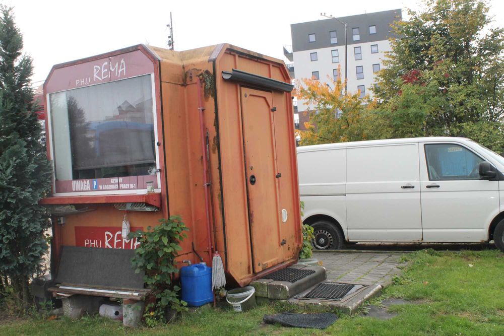 Budka stróżówka kiosk