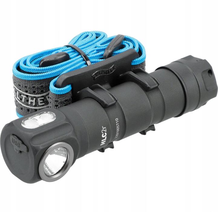 Walther Latarka kątowa czołowa HLC2r 1000lm EDC Ładowanie USB IPX6
