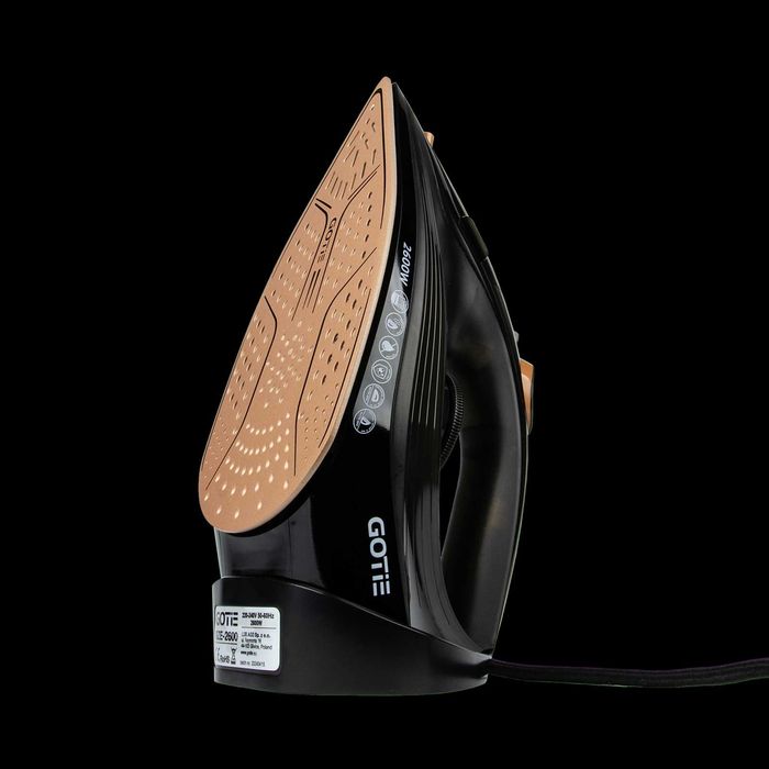 Żelazko GOTIE GZE-2600 Mocne 2600 W Ceramiczna stopa Strażak