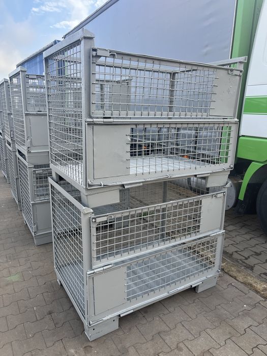 Pojemniki Kosze gitterbox skrzyniopalety euro uic