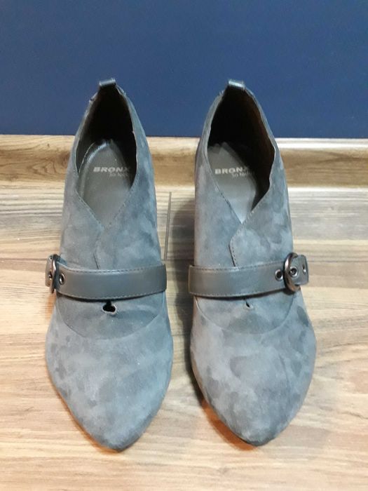 Buty szare zamszowe rozmiar 37