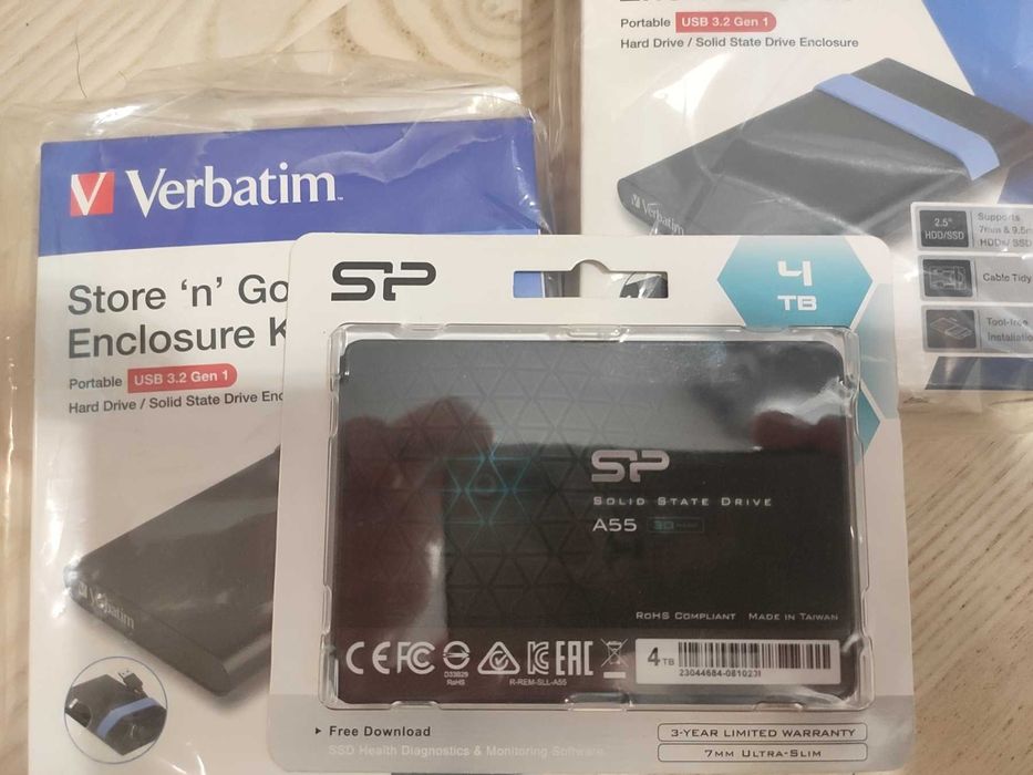 Новий швидкий SSD SP A55 4Tb SATA3, Silicon Power, 4 Тб, ссд