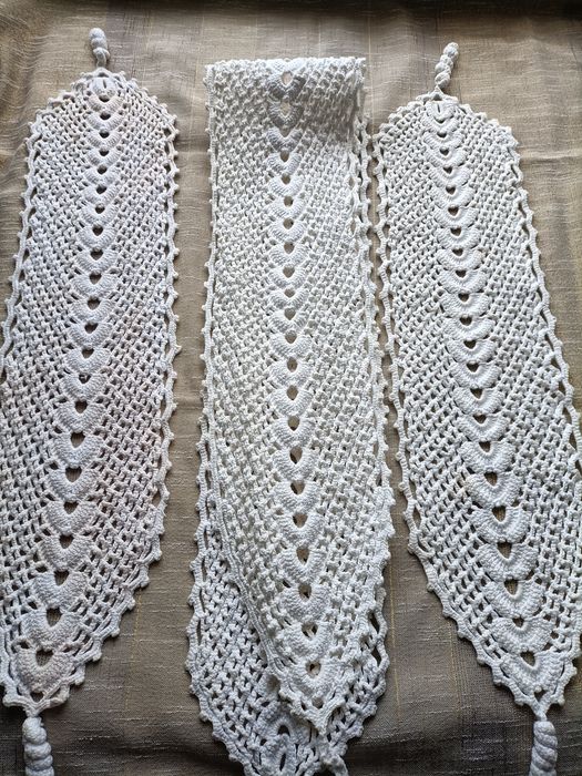 Conjunto em crochê 3 peças