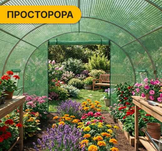 Теплиця 18м2/ БЕЗКОШТОВНА ДОСТАВКА/ Чесна ціна