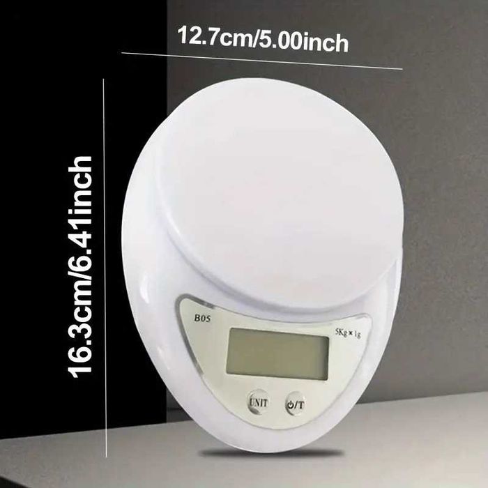 Balança digital portátil, de cozinha ou de precisão. Nova em caixa.