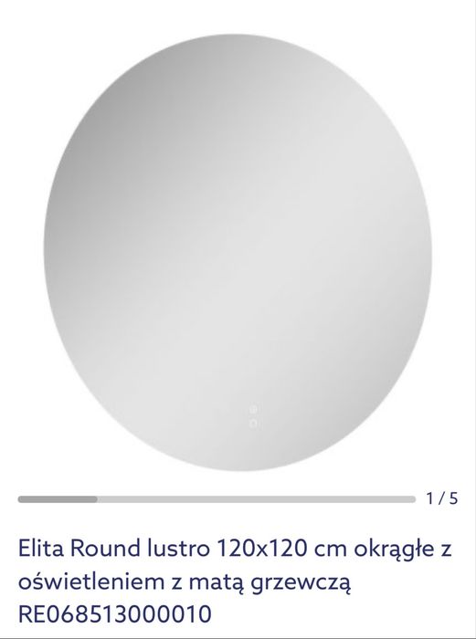 Lustro led round
