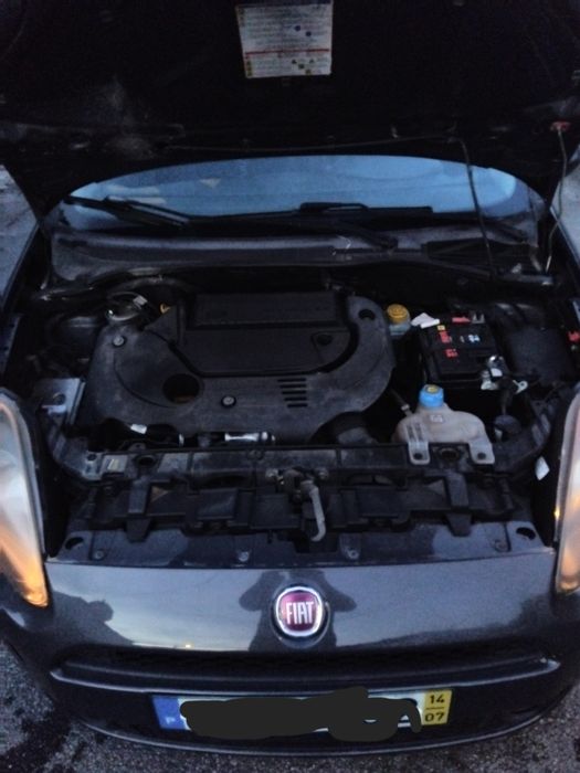 vendo fiat punto 1.3 multiget 2014 nacional   acidentado salvado