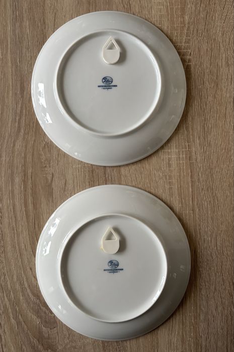 Kolekcjonerskie talerze ścienne z porcelany Hutschenreuther