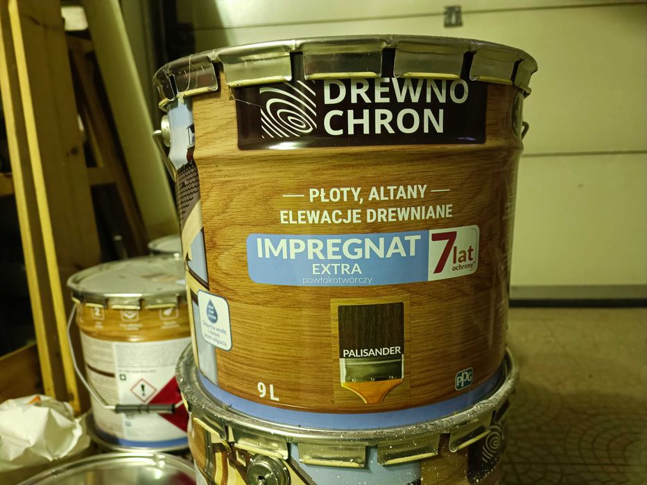 Drewnochron impregnat extra do drewna, 9l, palisander