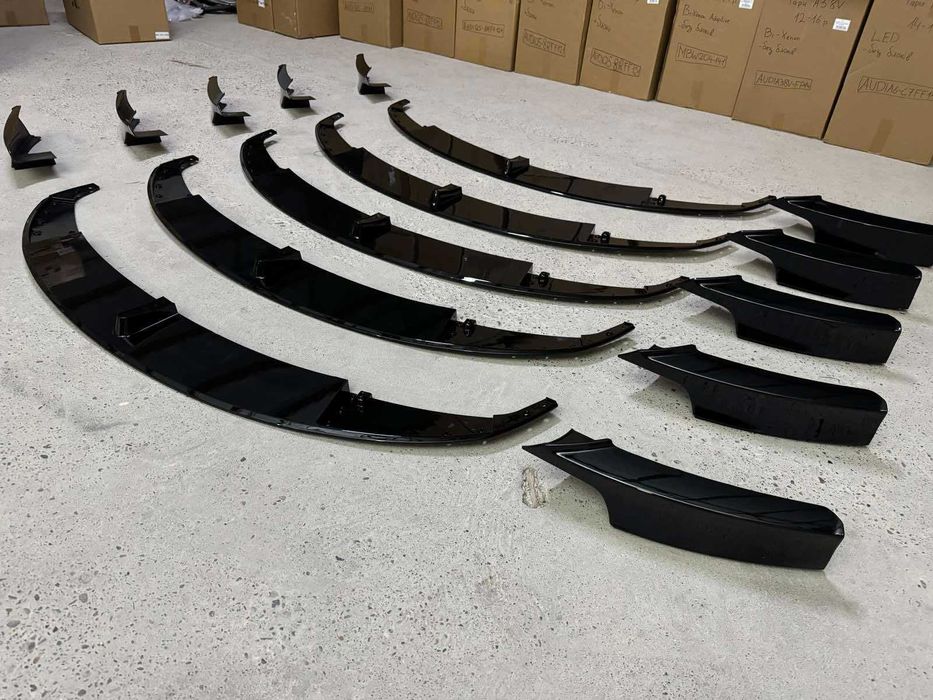 губа бампера F30 бмв накладка на бампер bmw BMW 3 дифузор ф30 м пакет