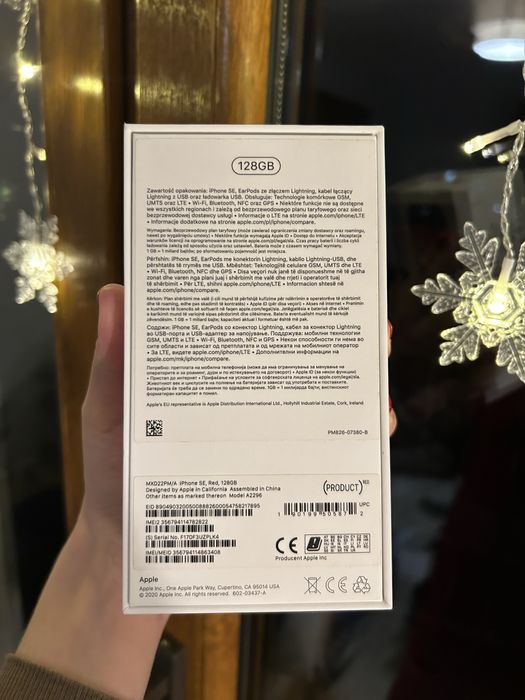 Iphone SE 2020 (PRODUCT)RED 128GB