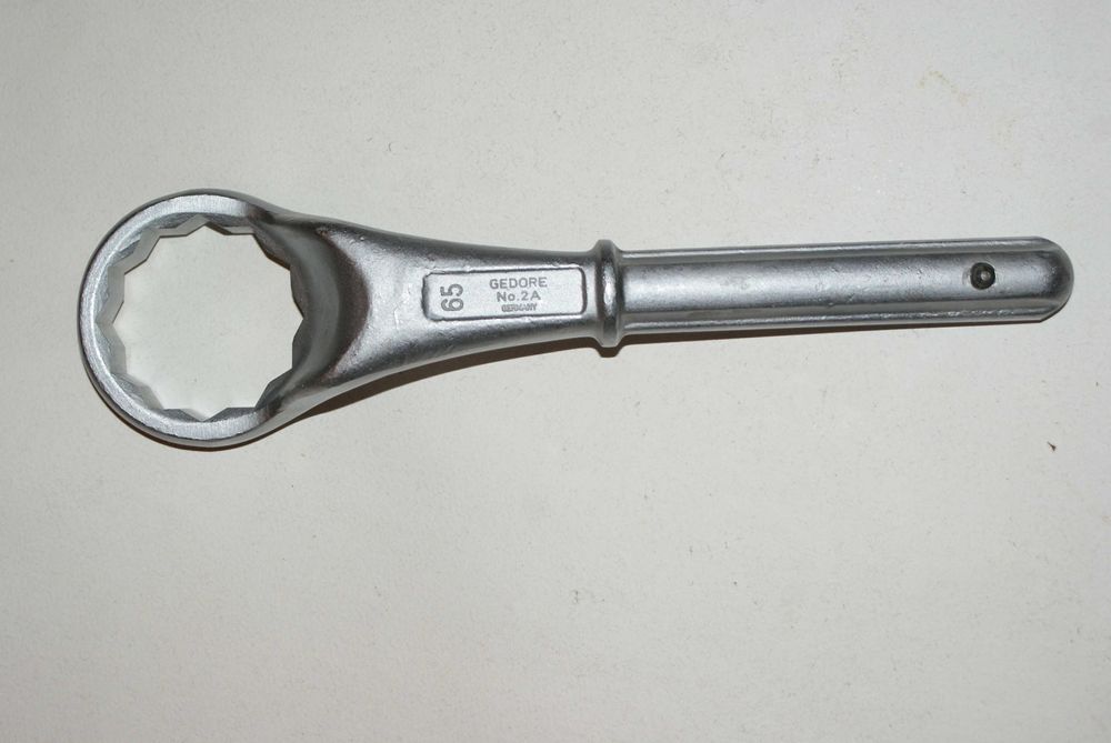 КЛЮЧ GEDORE накидний односторонній силовий вигнутий метричний 65 мм